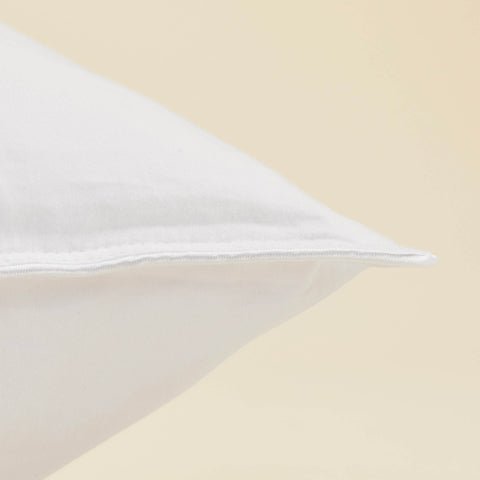 A close up shot of the Slumber Cloud Core Down Alternative Pillow